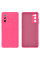 Силиконовый чехол для Samsung S20 FE Silicone Case Full Shiny Pink