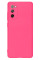 Силиконовый чехол для Samsung S20 FE Silicone Case Full Shiny Pink