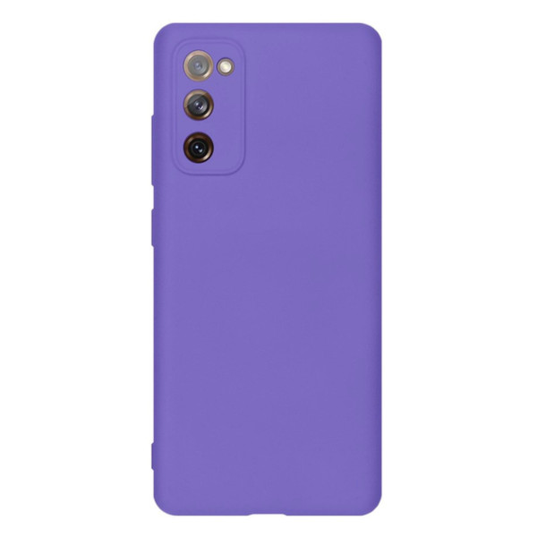 Силіконовий чохол для Samsung S20 FE Silicone Case Full Ultraviolet