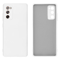 Силіконовий чохол для Samsung S20 FE Silicone Case Full White