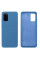Силиконовый чехол для Samsung S20 Plus Silicone Case Full Azure