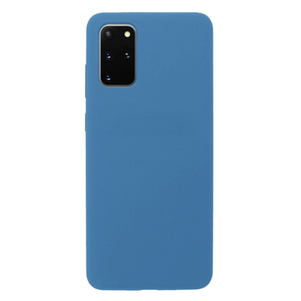 Силиконовый чехол для Samsung S20 Plus Silicone Case Full Azure