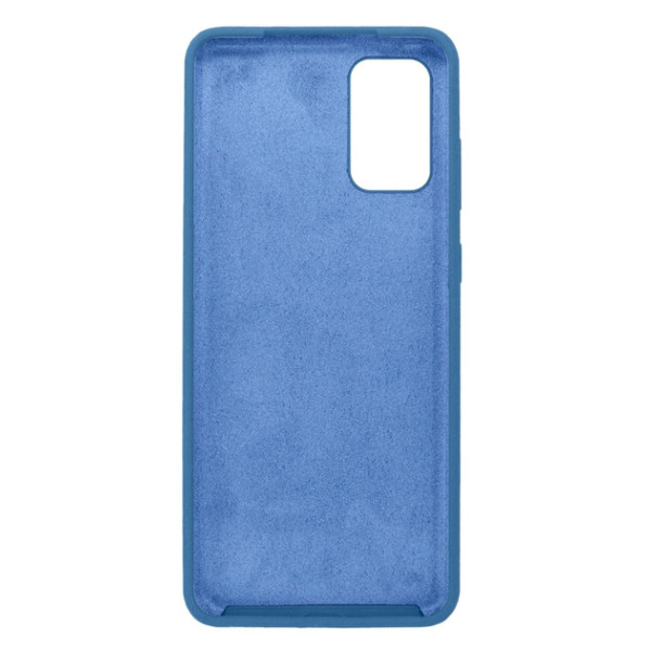 Силиконовый чехол для Samsung S20 Plus Silicone Case Full Azure