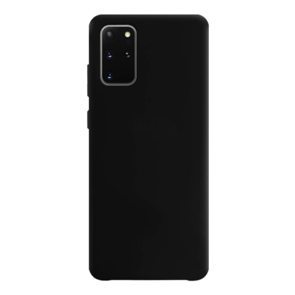Силиконовый чехол для Samsung S20 Plus Silicone Case Full Black