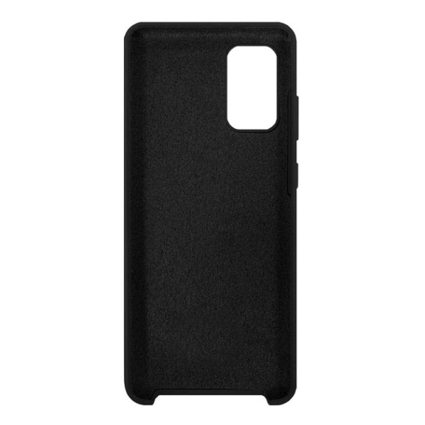 Силиконовый чехол для Samsung S20 Plus Silicone Case Full Black