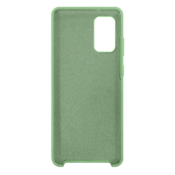 Силіконовий чохол для Samsung S20 Plus Silicone Case Full Mint