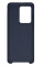 Силіконовий чохол для Samsung S20 Ultra Silicone Case Full Dark Blue