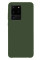 Силиконовый чехол для Samsung S20 Ultra Silicone Case Full Forest Green