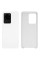 Силіконовий чохол для Samsung S20 Ultra Silicone Case Full White