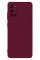 Силиконовый чехол для Samsung S20 Silicone Case Full Marsala