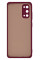 Силиконовый чехол для Samsung S20 Silicone Case Full Marsala