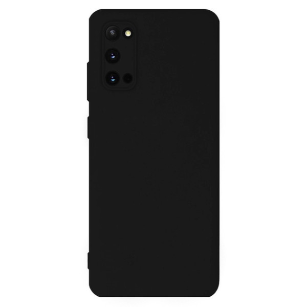 Силиконовый чехол для Samsung S20 Silicone Case Full Black