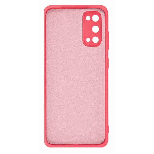 Силиконовый чехол для Samsung S20 Silicone Case Full Coral