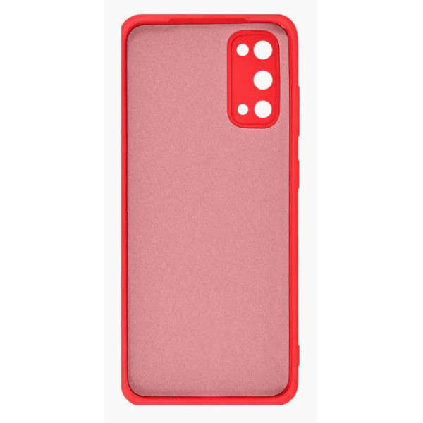 Силиконовый чехол для Samsung S20 Silicone Case Full Red