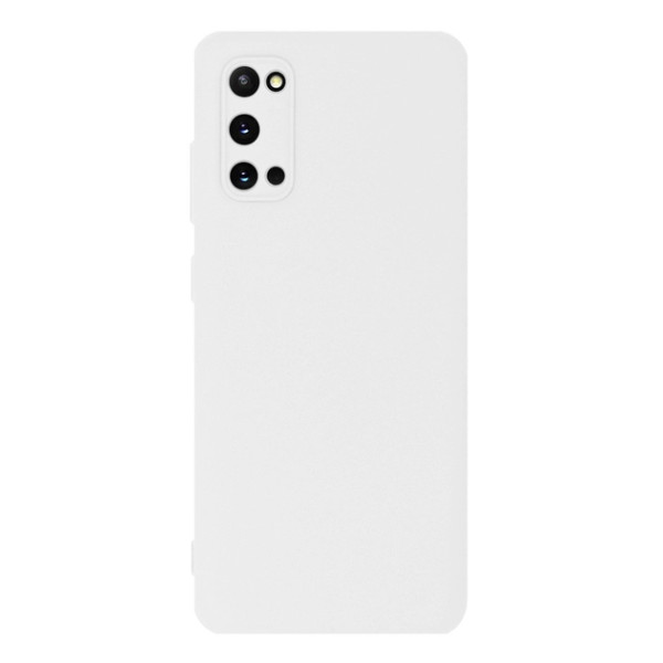 Силиконовый чехол для Samsung S20 Silicone Case Full White