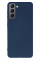 Силіконовий чохол для Samsung S21 FE Silicone Case Full Dark Blue