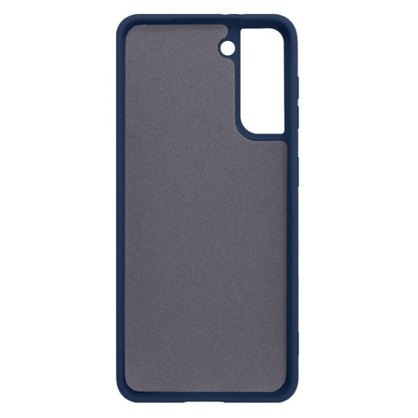 Силіконовий чохол для Samsung S21 FE Silicone Case Full Dark Blue