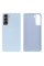 Силиконовый чехол для Samsung S21 FE Silicone Case Full Sky Blue