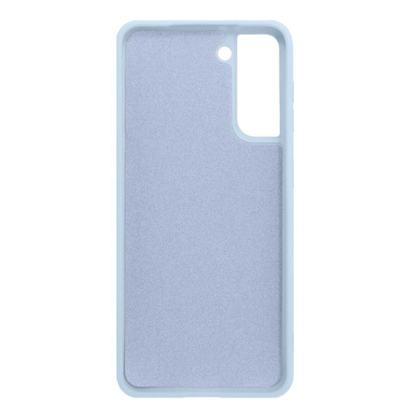 Силиконовый чехол для Samsung S21 FE Silicone Case Full Sky Blue