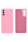 Силіконовий чохол для Samsung S21 Plus Silicone Case Full Light Pink