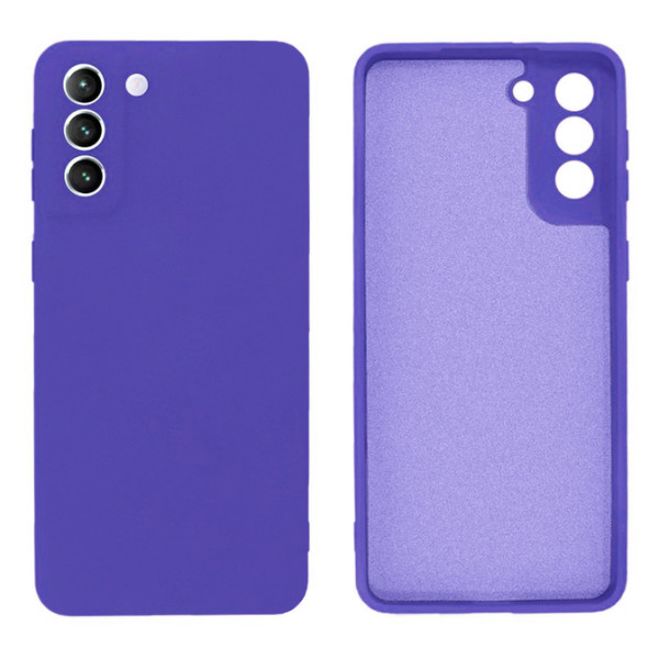 Силіконовий чохол для Samsung S21 Plus Silicone Case Full Ultraviolet