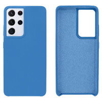 Силиконовый чехол для Samsung S21 Ultra Silicone Case Full Blue Horizon