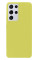 Силіконовий чохол для Samsung S21 Ultra Silicone Case Full Lime Green