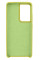 Силіконовий чохол для Samsung S21 Ultra Silicone Case Full Lime Green