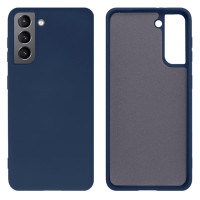 Силиконовый чехол для Samsung S22 Plus Silicone Case Full Dark Blue