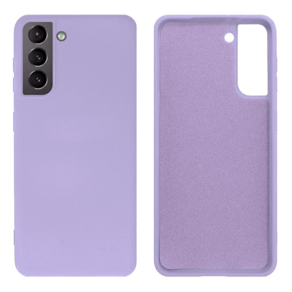 Силіконовий чохол для Samsung S22 Plus Silicone Case Full Light Purple