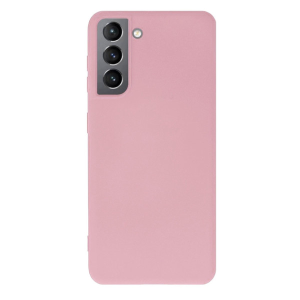 Силіконовий чохол для Samsung S22 Plus Silicone Case Full Pink Sand