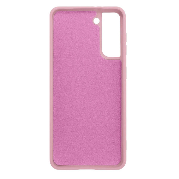 Силіконовий чохол для Samsung S22 Plus Silicone Case Full Pink Sand