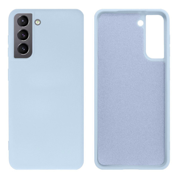 Силіконовий чохол для Samsung S22 Plus Silicone Case Full Sky Blue