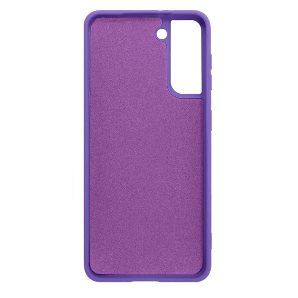 Силіконовий чохол для Samsung S22 Plus Silicone Case Full Purple