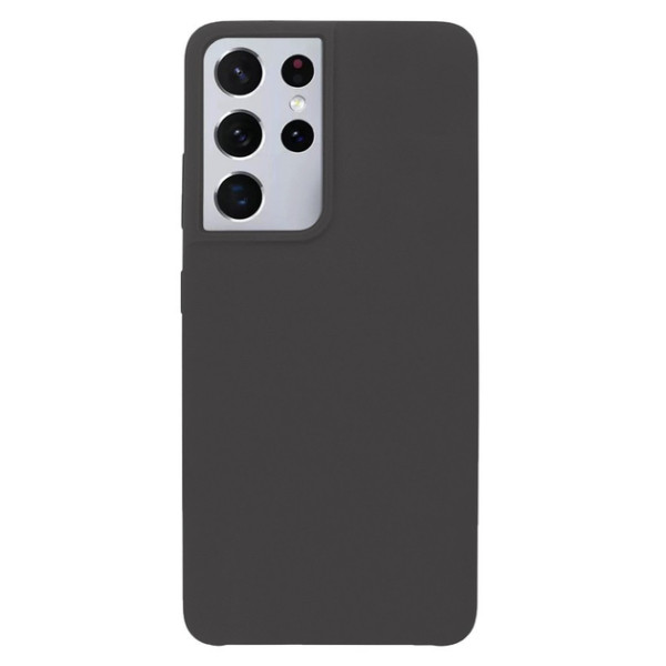 Силиконовый чехол для Samsung S22 Ultra Silicone Case Full Dark Grey