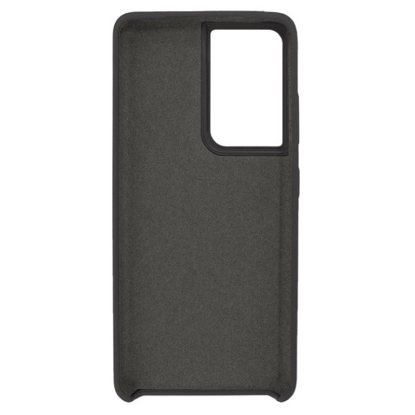 Силиконовый чехол для Samsung S22 Ultra Silicone Case Full Dark Grey
