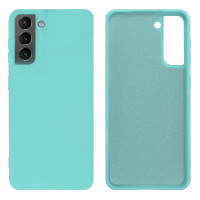 Силиконовый чехол для Samsung S22 Silicone Case Full Sea Blue