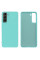 Силиконовый чехол для Samsung S22 Silicone Case Full Sea Blue