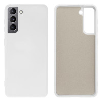 Силиконовый чехол для Samsung S22 Silicone Case Full White