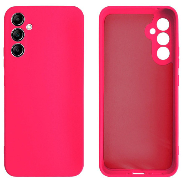 Силіконовий чохол для Samsung S23 FE Silicone Case Full Shiny Pink