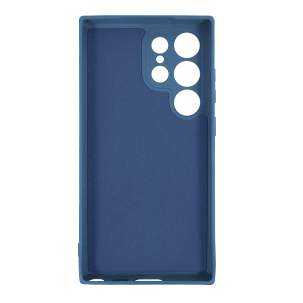 Силиконовый чехол для Samsung S23 Ultra Silicone Case Full Azure