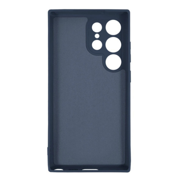 Силіконовий чохол для Samsung S23 Ultra Silicone Case Full Dark Blue