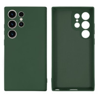 Силиконовый чехол для Samsung S23 Ultra Silicone Case Full Forest Green