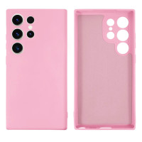 Силіконовий чохол для Samsung S23 Ultra Silicone Case Full Light Pink