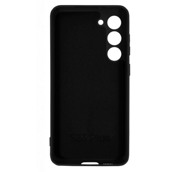 Силіконовий чохол для Samsung S23 Silicone Case Full Black