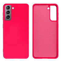 Силиконовый чехол для Samsung S23 Silicone Case Full Shiny Pink