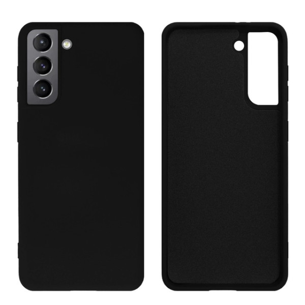 Силиконовый чехол для Samsung S24 Plus Silicone Case Full Black