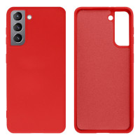 Силиконовый чехол для Samsung S24 Plus Silicone Case Full Red