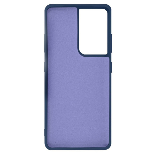 Силіконовий чохол для Samsung S24 Ultra Silicone Case Full Dark Blue