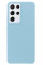 Силиконовый чехол для Samsung S24 Ultra Silicone Case Full Sky Blue